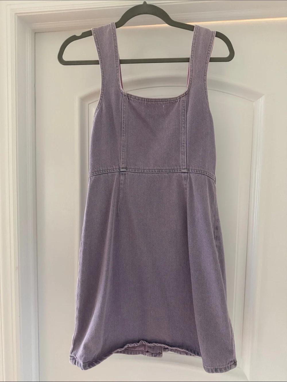 Urban Outfitters Lavender Button-Front Mini Dress - Picture 2 of 3